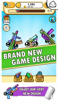 Guns Evolution - Idle Cute Clicker Game Kawaii [ВЗЛОМ: деньги] v 1.0 скриншот №1