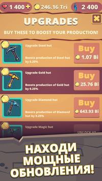 Miner Clicker: Idle Gold Mine Tycoon. Digging Game [ВЗЛОМ: деньги] v 1.13 скриншот №5