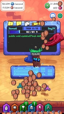 Workidle Tycoon: Idle Clicker Game (ВЗЛОМ, много алмазов) скриншот №5