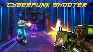 FPS CyberPunk Shooting Game (ВЗЛОМ, нет рекламы) скриншот №1