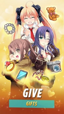 Sakura girls Pro: Anime love novel (ВЗЛОМ, много денег) скриншот №5