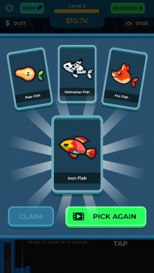 Idle Fish Aquarium (ВЗЛОМ, бесплатные покупки) скриншот №1