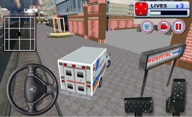 Ambulance Rescue 911 [ВЗЛОМ все разблокировано] v 1.9 скриншот №6