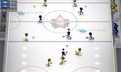 Stickman Ice Hockey [ВЗЛОМ много денег] v 1.7 скриншот №5