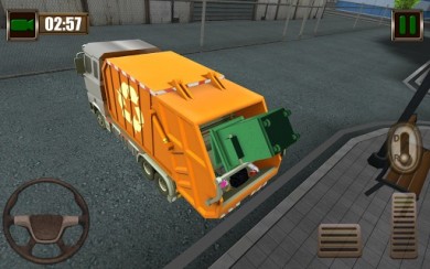 Скачать Garbage Truck Simulator 2015 [ВЗЛОМ: много денег] v 2.3 для Андроид