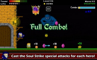 Скачать Warcher Defenders [ВЗЛОМ на деньги] v 1.1 для Андроид