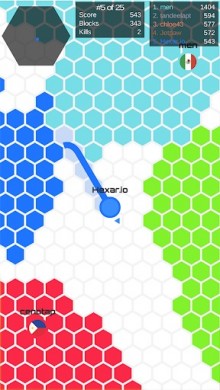 Hexar.io - #1 in IO Games [ВЗЛОМ на деньги] 1.6.3 скриншот №7