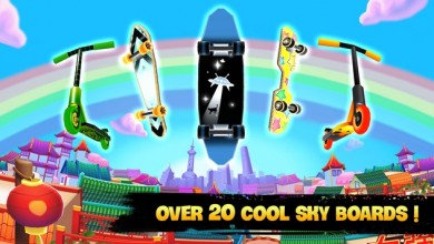 Скачать Skyline Skaters [ВЗЛОМ: много денег] v 2.16.1 для Андроид