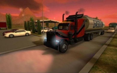 Truck Simulator 3D [ВЗЛОМ много денег] v 2.1 скриншот №1