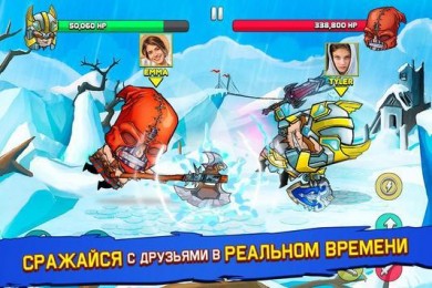 Скачать Tiny Gladiators v 2.4.0 [ВЗЛОМ на деньги] для Андроид