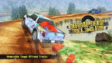 Скачать Off - Road Pickup Truck Simulator [ВЗЛОМ: много денег] v 1.5 для Андроид