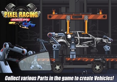 Pixel Racing [ВЗЛОМ: нет повреждений при крахе] 1.0.5 скриншот №5