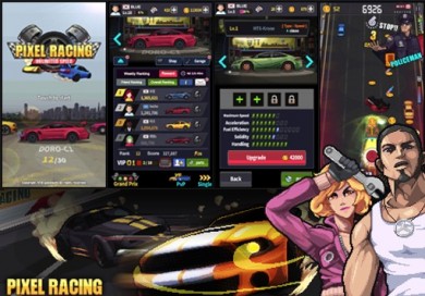 Pixel Racing [ВЗЛОМ: нет повреждений при крахе] 1.0.5 скриншот №2