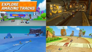 Скачать Boom Karts - Multiplayer Kart Racing (МОД, глупые боты/открыты все машины) для Андроид