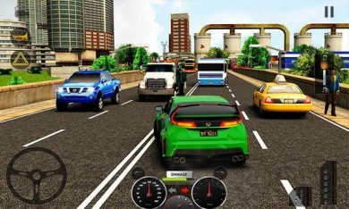 City Car Real Drive 3D скриншот №2