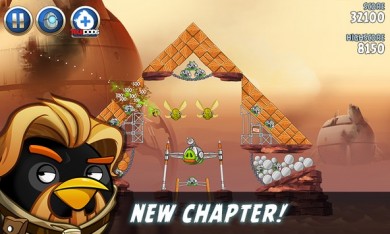 Скачать Angry Birds Star Wars II Free v 1.9.25 [ВЗЛОМ: свободные покупки] для Андроид