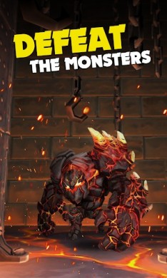 Dungeon Monsters [ВЗЛОМ много денег] v 3.1.118 скриншот №2