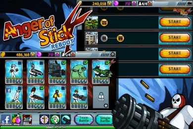 Anger Of Stick 4 v 1.1.7 [ВЗЛОМ на деньги] скриншот №5