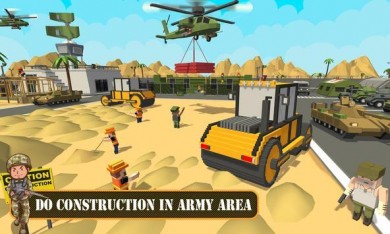Army Base Construction : Craft Building Simulator [ВЗЛОМ: Разблокированы все уровни] 1.1 скриншот №2