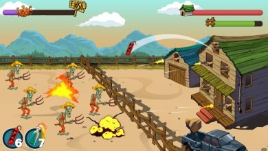 Zombie Ranch - Сражение с зомби 12+ [ВЗЛОМ: неограниченные монеты/жизни] 3.0.2 скриншот №1