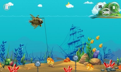 Подводный золотоискатель [ВЗЛОМ: много денег] v 2.1 скриншот №6