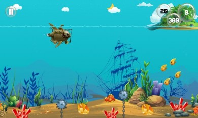 Подводный золотоискатель [ВЗЛОМ: много денег] v 2.1 скриншот №8