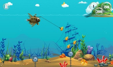 Подводный золотоискатель [ВЗЛОМ: много денег] v 2.1 скриншот №7