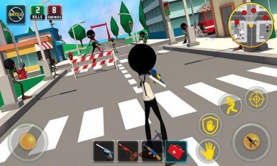 Stickman Battle Royale : Grand War v 2.3 [ВЗЛОМ]