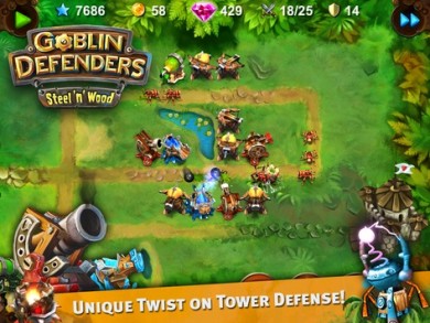 Goblin Defenders: Steel'n'Wood [ВЗЛОМ: Много денег] v 1.4 скриншот №1