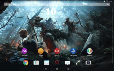 XPERIA™ God of War Theme v 1.0.0 скриншот №2