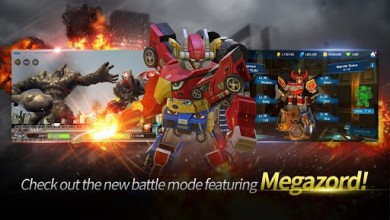 Power Rangers : All Stars [ВЗЛОМ] v 1.0.5 скриншот №1
