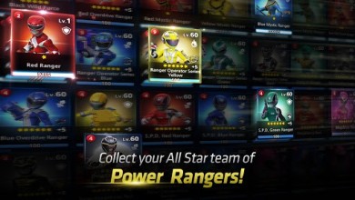Power Rangers : All Stars [ВЗЛОМ] v 1.0.5