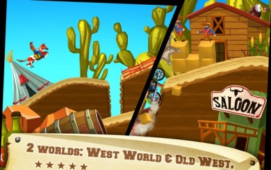 Скачать Wild West Race [ВЗЛОМ: деньги] v 3.61 для Андроид