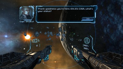Project Charon: Space Fighter VR screenshot №2