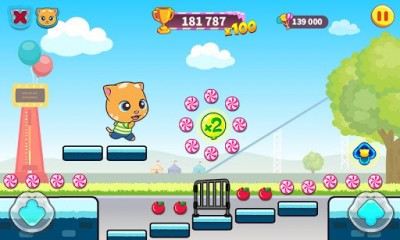 Говорящий Том: за конфетами! screenshot №3