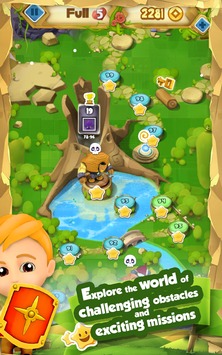 Fantasy Journey Match 3 Game [ВЗЛОМ: бесконечные монеты] v 1.5.0 скриншот №2