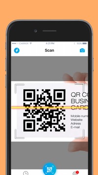 QR код - сканер штрих кодов v 1.9 скриншот №1