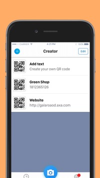 QR код - сканер штрих кодов v 1.9 скриншот №7