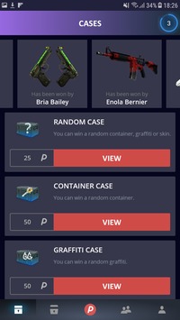 DailySkins - ГО Кейсы и Скины v 1.1.2 скриншот №1