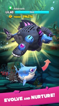 Скачать Hungry Shark Heroes 3.3 [ВЗЛОМ: много денег] для Андроид