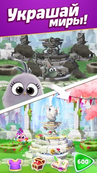Angry Birds Match v 4.7.0 [ВЗЛОМ на деньги] скриншот №1