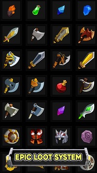 Скачать Grinding Quest Returns [ВЗЛОМ: много денег] v 1.3.9.0 для Андроид