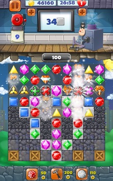 Jewel Blast Match 3 Game [ВЗЛОМ много монет] v 2.0.1