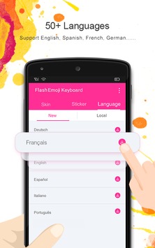 Скачать Flash Emoji Keyboard & Themes v 1.0.2 для Андроид
