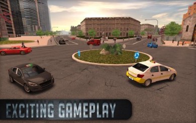 Taxi Sim 2016 [ВЗЛОМ Много денег] v 1.5.0 скриншот №6