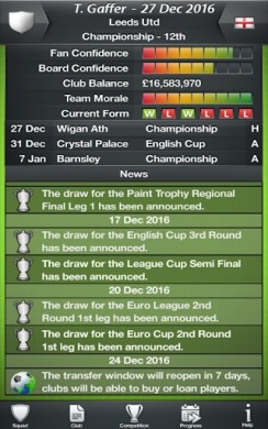 Football Director 17 - Soccer v 1.68 скриншот №7