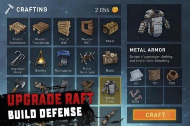 Скачать RAFT: Original Survival Game [ВЗЛОМ] v 1.45 для Андроид