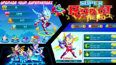 Superhero Robot [ВЗЛОМ: режим бога] v 1.0.5 скриншот №6
