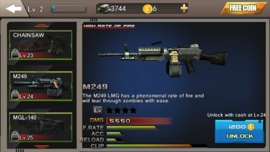 Скачать Zombie Killer : The Dead [ВЗЛОМ: деньги] v 1.0.1 для Андроид