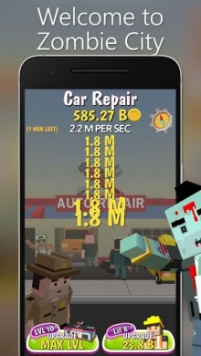 Zombie City - Clicker Tycoon v 1.03 [ВЗЛОМ: много денег] скриншот №1